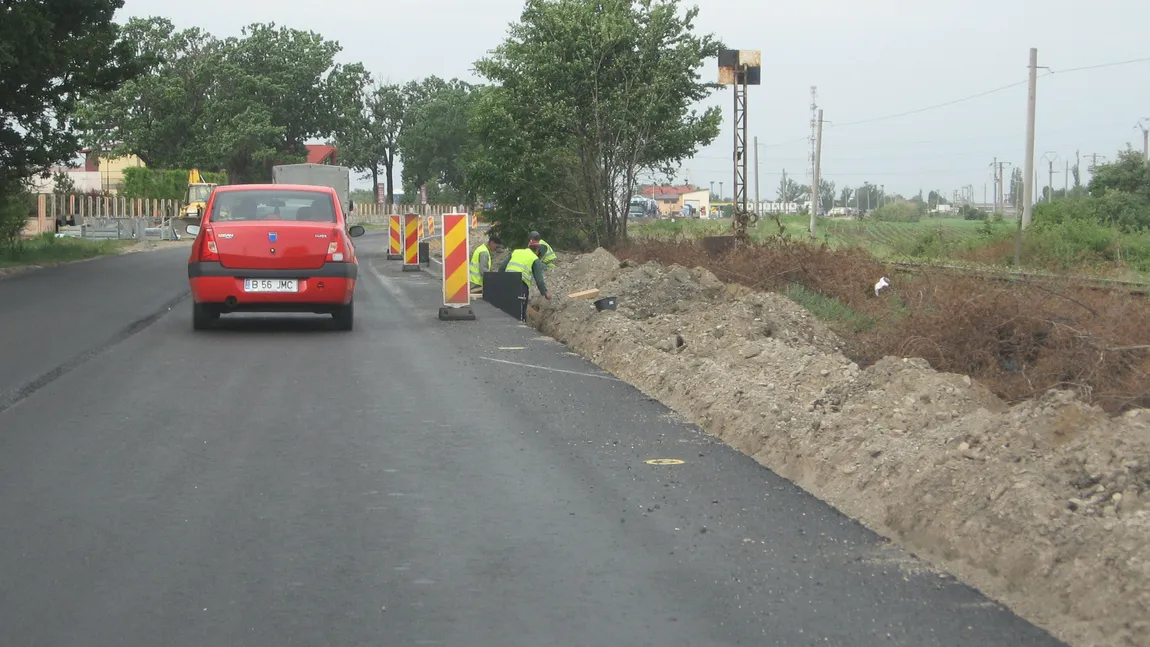 Centura de Sud a Capitalei rămâne o himeră. Constructorii au abandonat şantierul, CNAIR a reziliat contractul