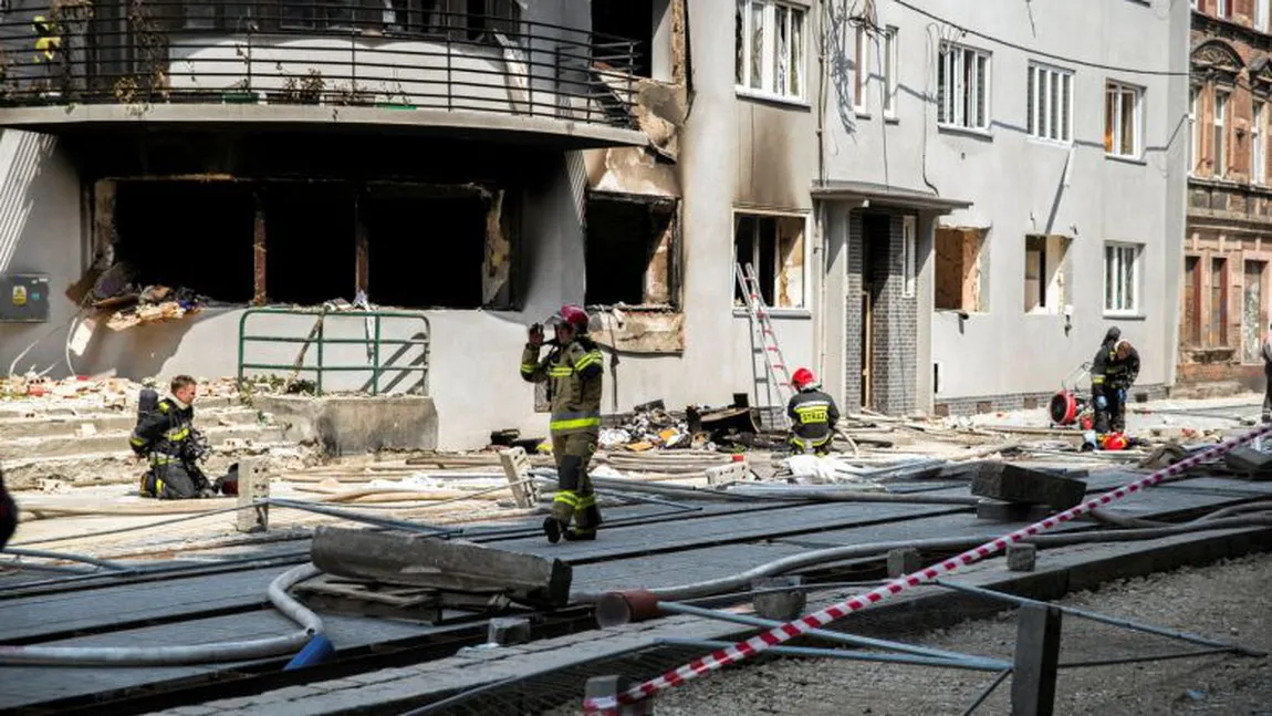 Explozie puternică în Polonia: doi copii şi mama lor au murit, alte patru persoane sunt rănite