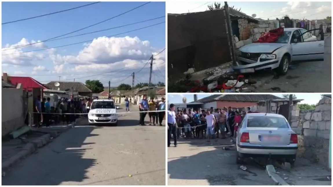 Adolescentul de 16 ani care a provocat accidentul din Medgidia în urma căruia au murit două persoane a fost reţinut