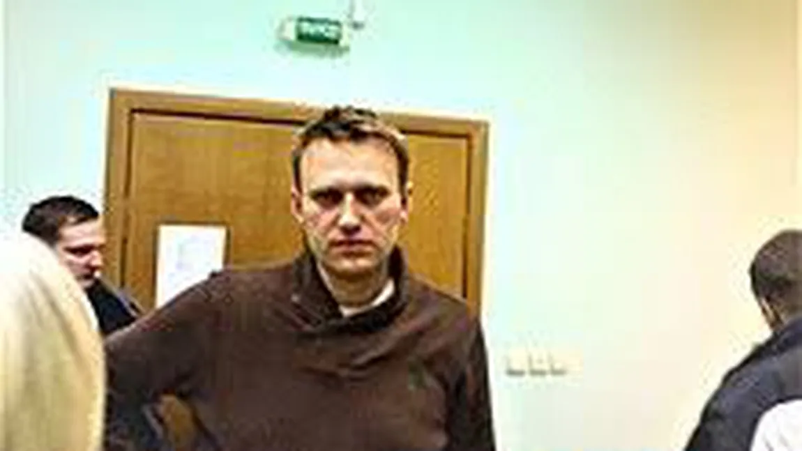 Opozantul Kremlinului, Aleksei Navalnîi a fost 