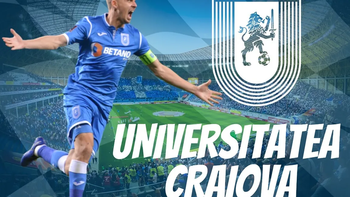 Universitatea Craiova revine oficial în Liga 1. FRF a aprobat cererea oltenilor