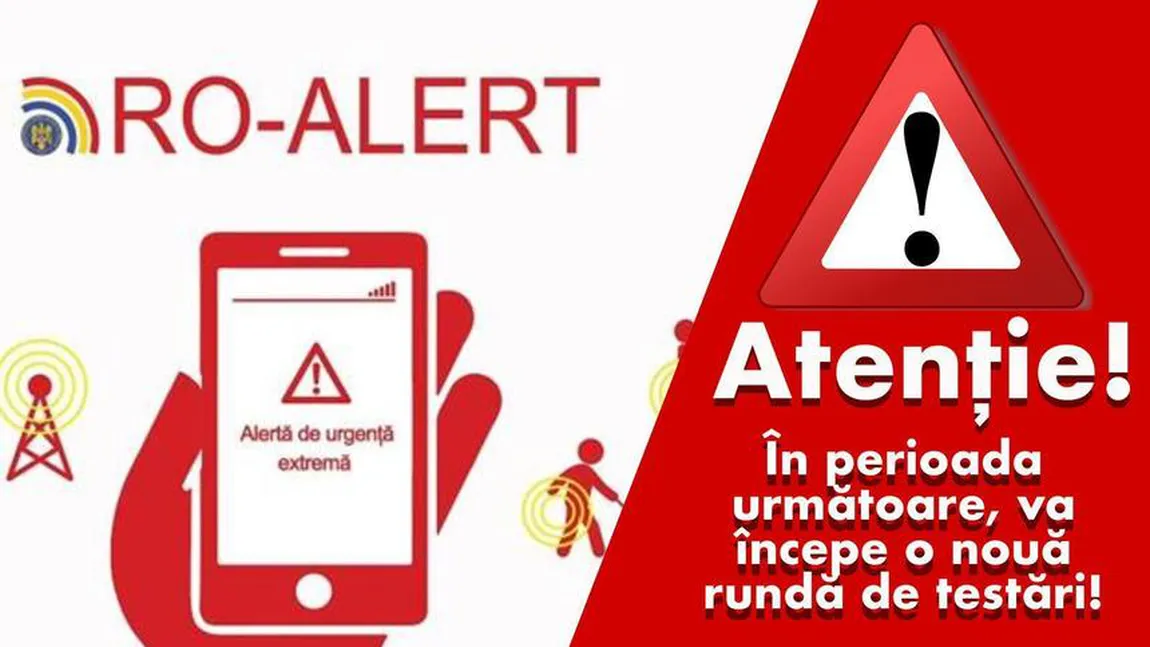 ISU testează sistemul RO-ALERT. Ce mesaje vor primi bucureştenii