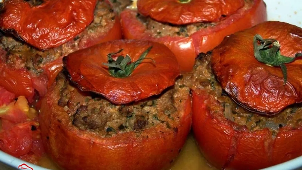 Roşii umplute cu carne