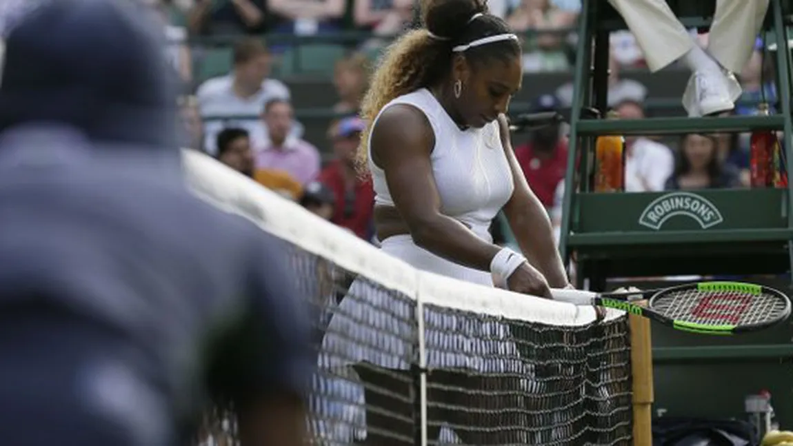 Campioana pedepsită. Serena Williams, amendată pentru că a distrus un teren la Wimbledon