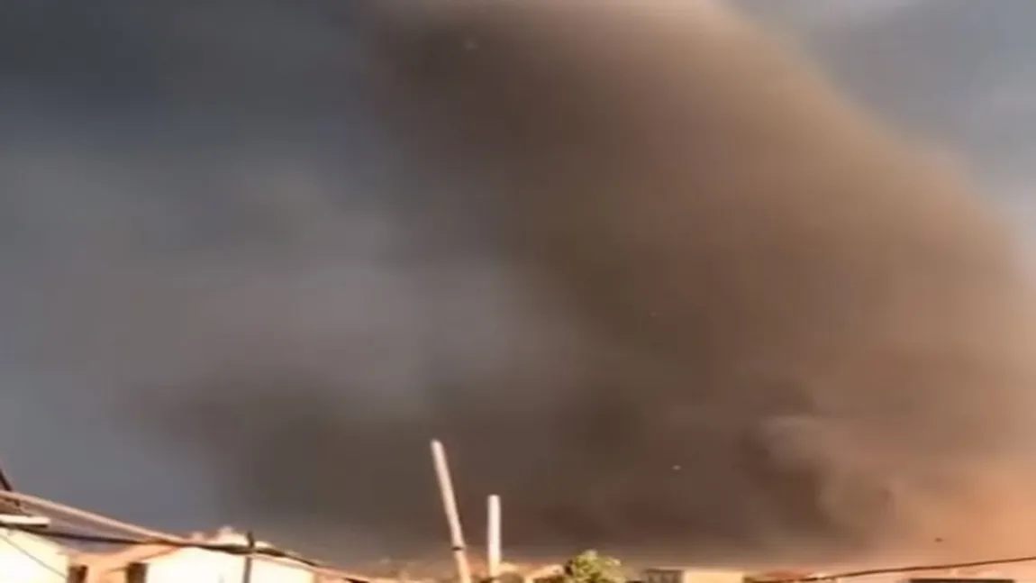 Imagini şocante în China. O tornadă uriaşă a ucis 6 oameni şi a rănit peste 100 VIDEO