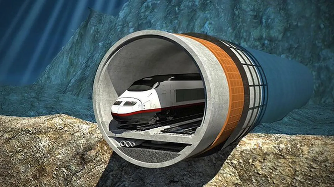 În Europa va fi construit cel mai lung tunel subacvatic din lume. Va avea peste 100 km lungime