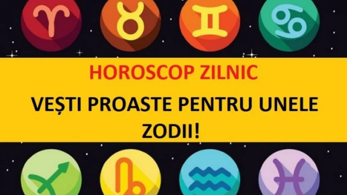 HOROSCOP 10 IULIE 2019: Veşti importante, treburi gospodăreşti şi o ieşire romantică în oraş. Previziunile zilei de miercuri