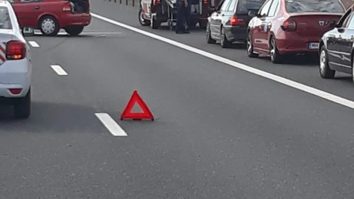 Accident în lanţ pe Autostrada Soarelui. Patru maşini au fost implicate