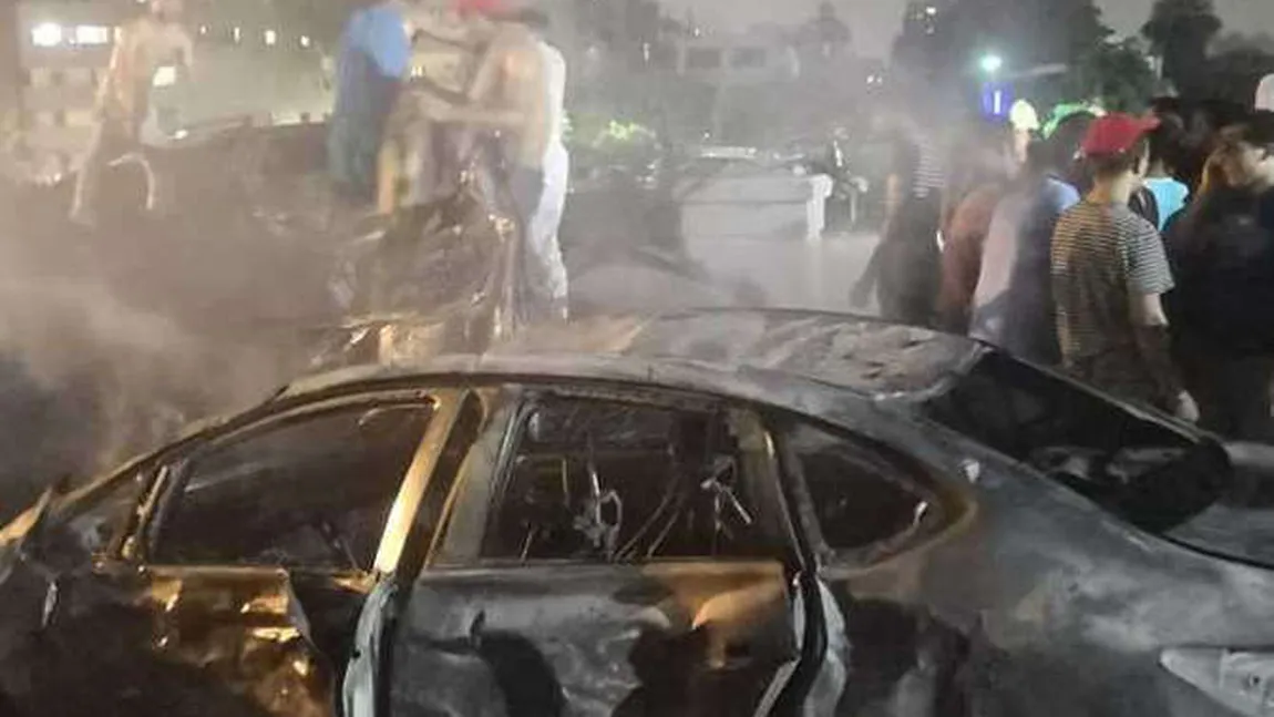 Explozie după un accident în lanţ produs în Egipt, 17 morţi şi 32 de răniţi