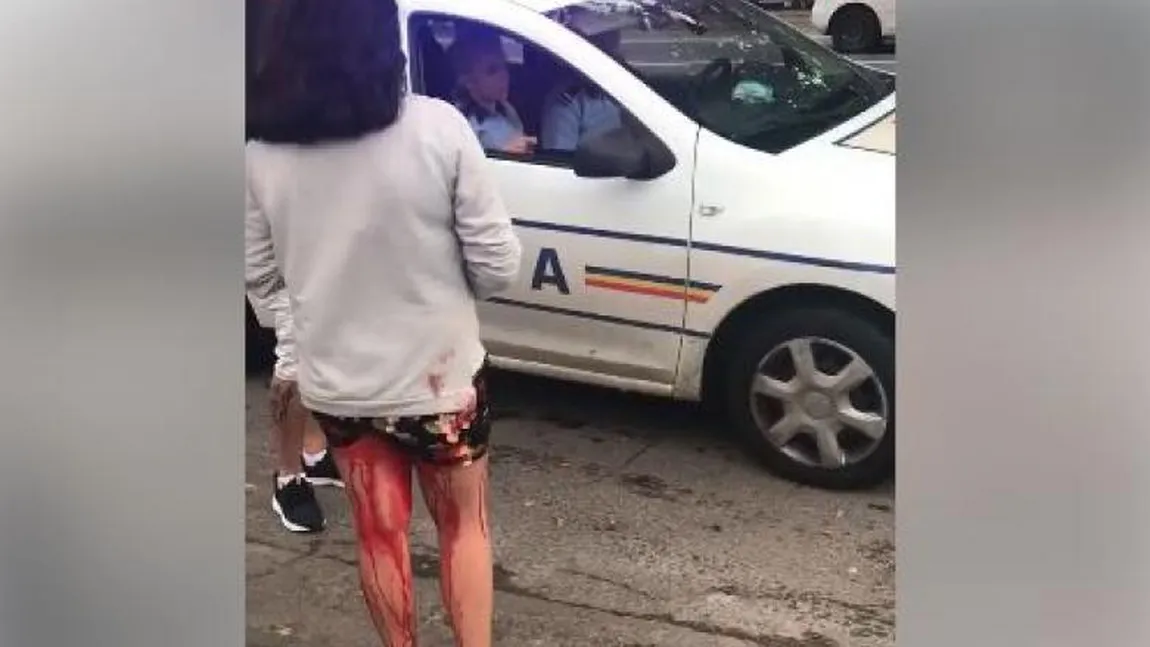 DOSAR PENAL în cazul fetei găsite plină de sânge pe stradă în Galaţi. Cercetarea disciplinară a poliţiştilor implicaţi, suspendată