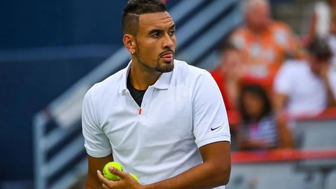 Nick Kyrgios, un nou scandal la Cincinnati: S-a certat cu arbitrul şi s-a dus la vestiare doar pentru a rupe două rachete