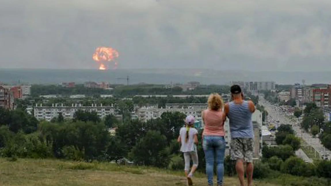 Explozia nucleară din Rusia a fost filmată. Imagini terifiante! VIDEO
