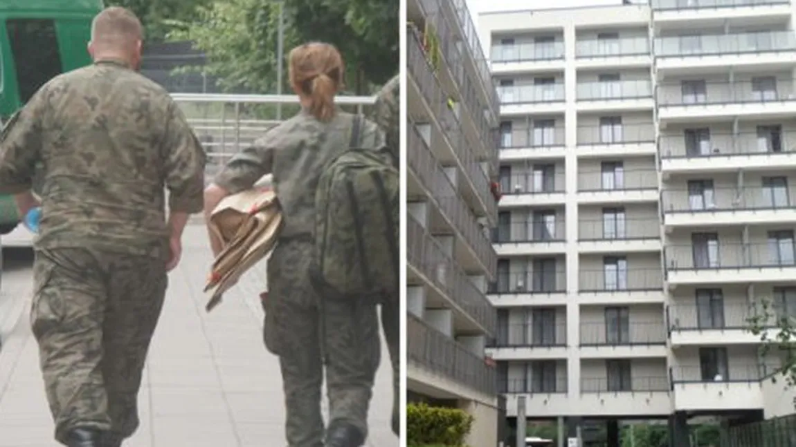 Un militar a căzut de la etajul 7 al unui hotel şi a murit