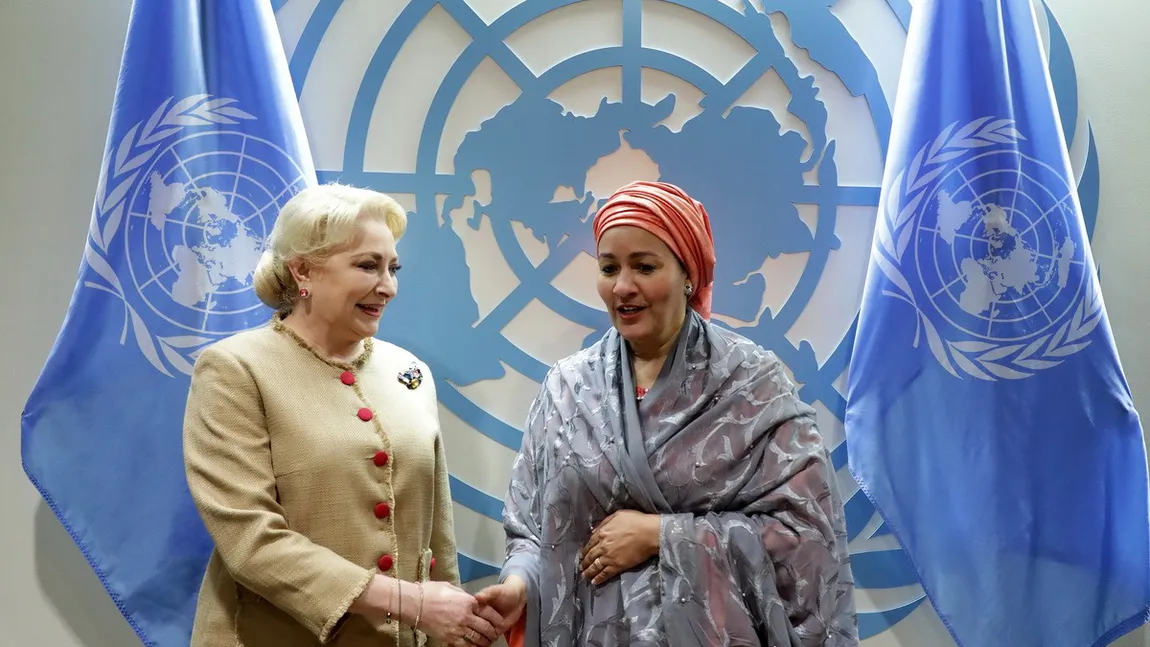 Viorica Dăncilă, întâlnire cu secretarul general adjunct al ONU