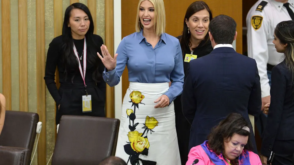 Ivanka Trump, apariţie neaşteptată în public. A captat atenţia tuturor