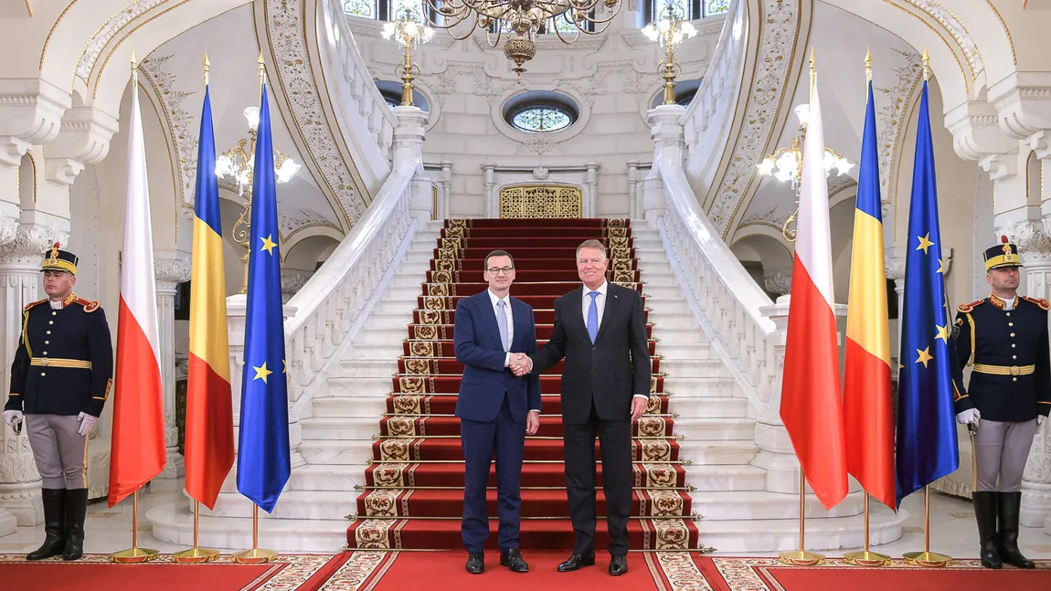 Premierul Poloniei, primit de Iohannis şi Dăncilă. Morawiecki: România este un partener foarte bun pentru investitorii polonezi