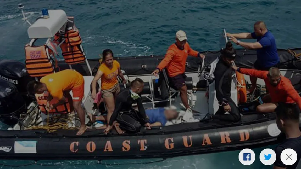 Accident nautic la antrenamente în Filipine. 7 morţi