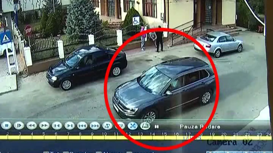 Ultimele imagini cu fetiţa de 11 ani din Dâmboviţa în maşina olandezului suspectat că a răpit-o şi ucis-o - VIDEO