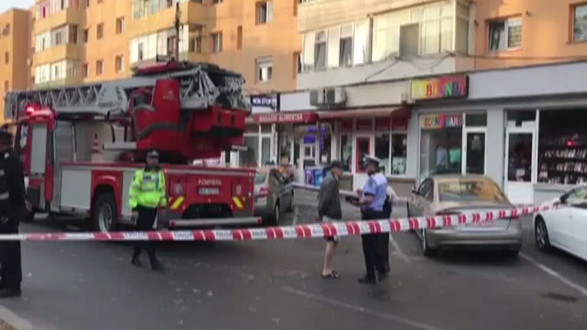 Explozie într-un bloc din Piteşti, în urma unei acumulări de gaze