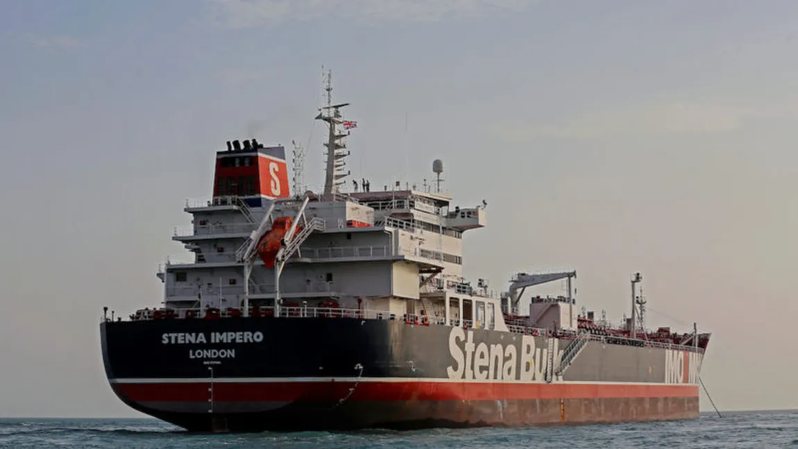 Teheranul nu a eliberat petrolierul britanic Stena Impero, în ciuda ordinului de ridicare a detenţiei navei