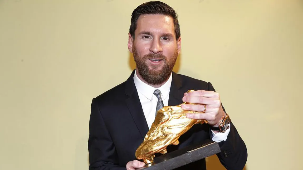 Lionel Messi a primit a şasea Gheată de Aur