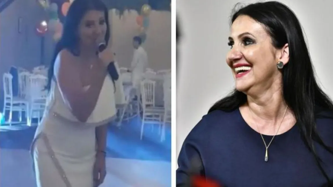 Sorina Pintea a urcat pe scenă şi a interpretat o melodie celebră. Cât de bine cântă ministrul Sănătăţii VIDEO