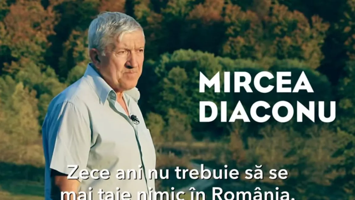 ALEGERI PREZIDENŢIALE 2019. Mircea Diaconu, candidat la Preşedinţie, vrea interzicerea defrişărilor în România timp de 10 ani