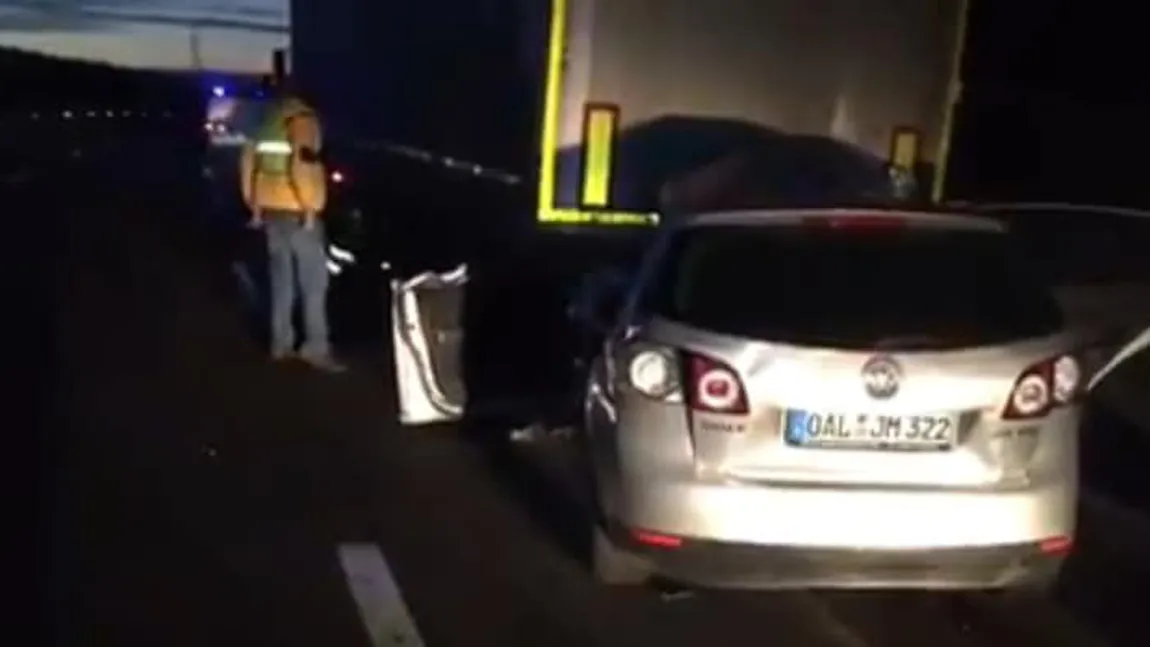 Accident mortal pe A3, la Cluj. Un tânăr de 20 de ani a murit strivit sub roţile unui TIR