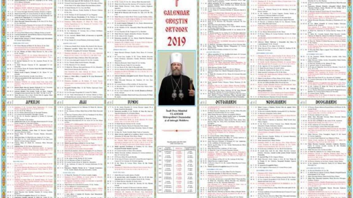 CALENDAR ORTODOX 31 OCTOMBRIE 2019: ce sărbătoare este în ultima zi a lunii