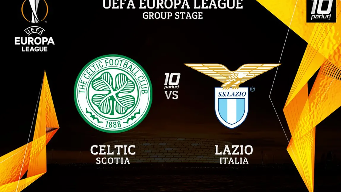 CELTIC - LAZIO LIVE VIDEO ONLINE STREAM, meci de foc în paralel cu Rennes - CFR Cluj