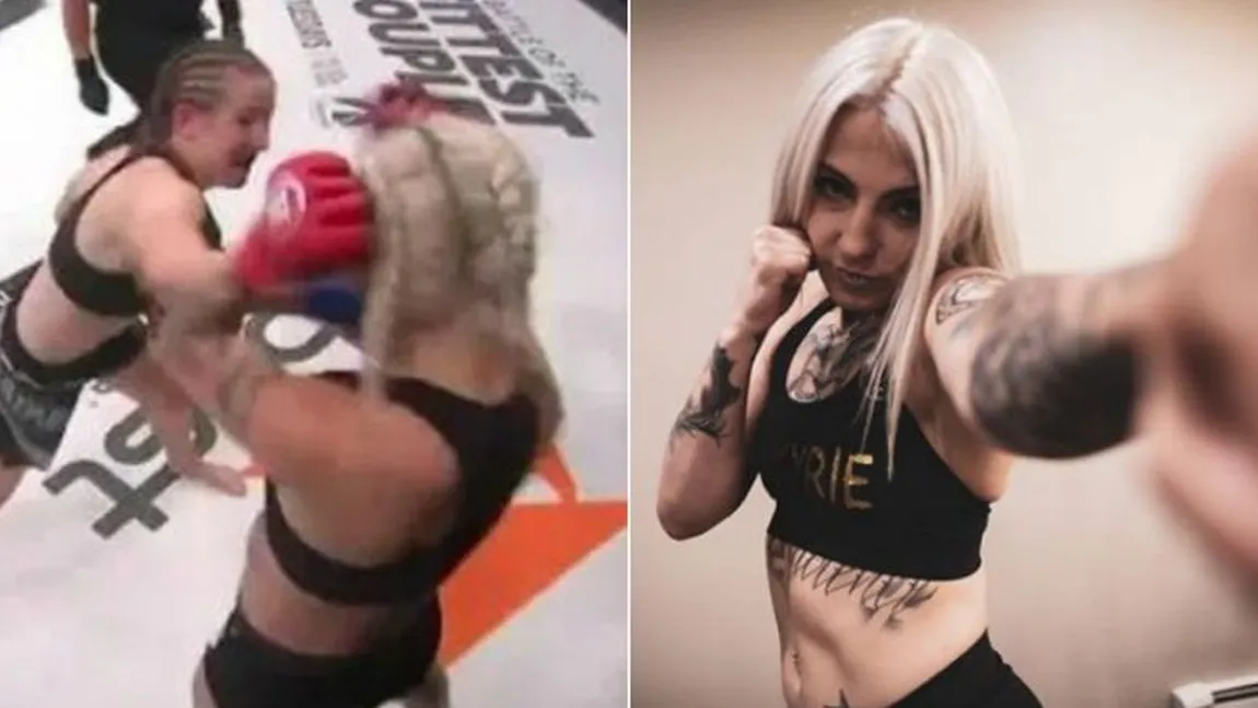 O actriţă de filme XXX s-a apucat de MMA. Primul meci, catastrofă VIDEO