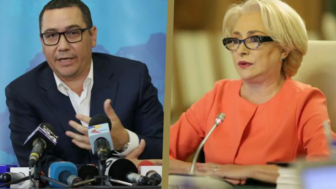 Propunere-şoc. Ponta şi Dăncilă să demisioneze pentru ca PSD şi Pro România să fuzioneze