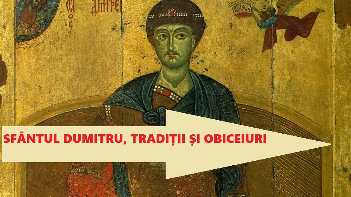 Sf. DUMITRU 2019. Ce înseamnă dacă PLOUĂ sau NINGE în această zi. Tradiţii şi obiceiuri de Sfântul Dumitru