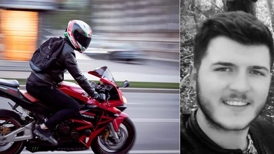 Tânăr afacerist, mort într-un accident de motocicletă. Tragedia a fost surprinsă de camere VIDEO