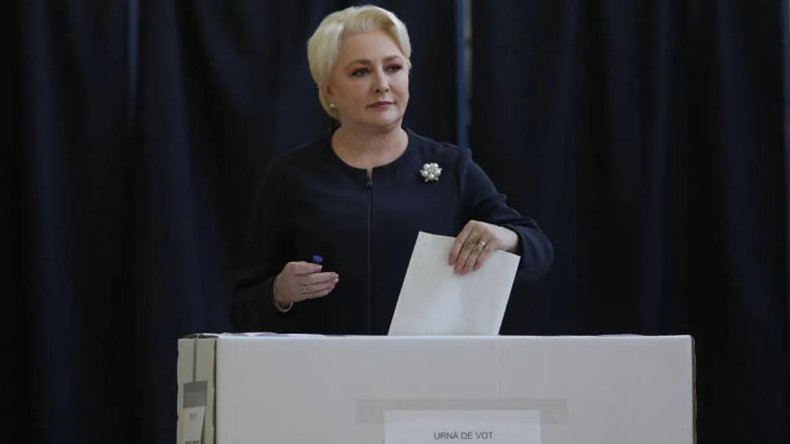 ALEGERI PREZIDENŢIALE 2019. Viorica Dăncilă: Am votat împotriva tăierilor de pensii şi salarii, împotriva austerităţii