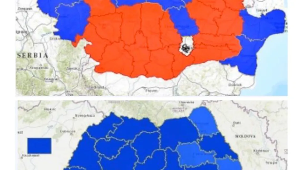 Harta colapsului PSD la alegerile prezidenţiale 2019. Diferenţe colosale faţă de alegerile din 2014