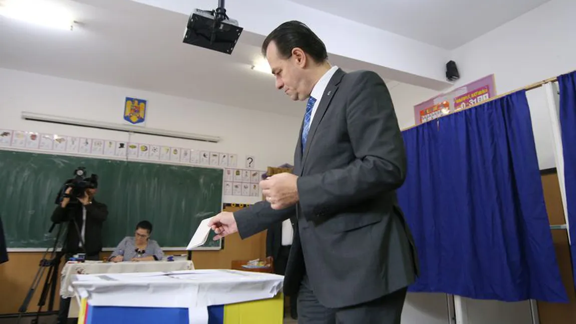 ALEGERI PREZIDENŢIALE 2019. Ludovic Orban: Am votat pentru o Românie normală, puternică şi respectată