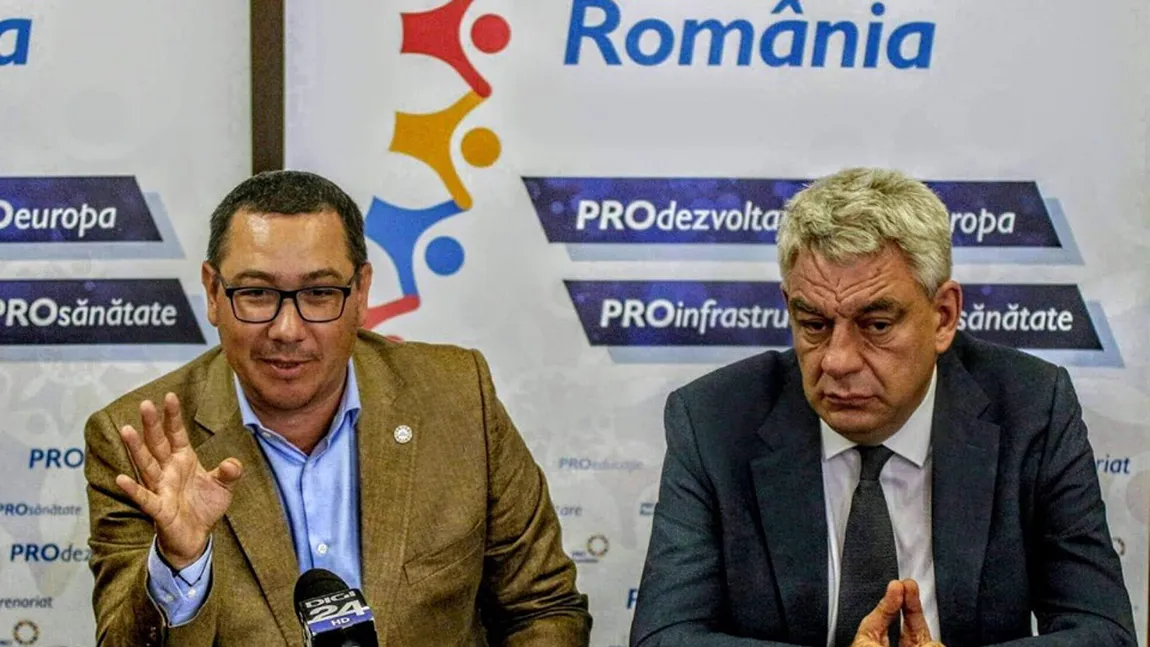 Ruptură în Pro România. Mihai Tudose: Trebuie să votăm Guvernul. Victor Ponta: Nu putem să mai rămânem împreună