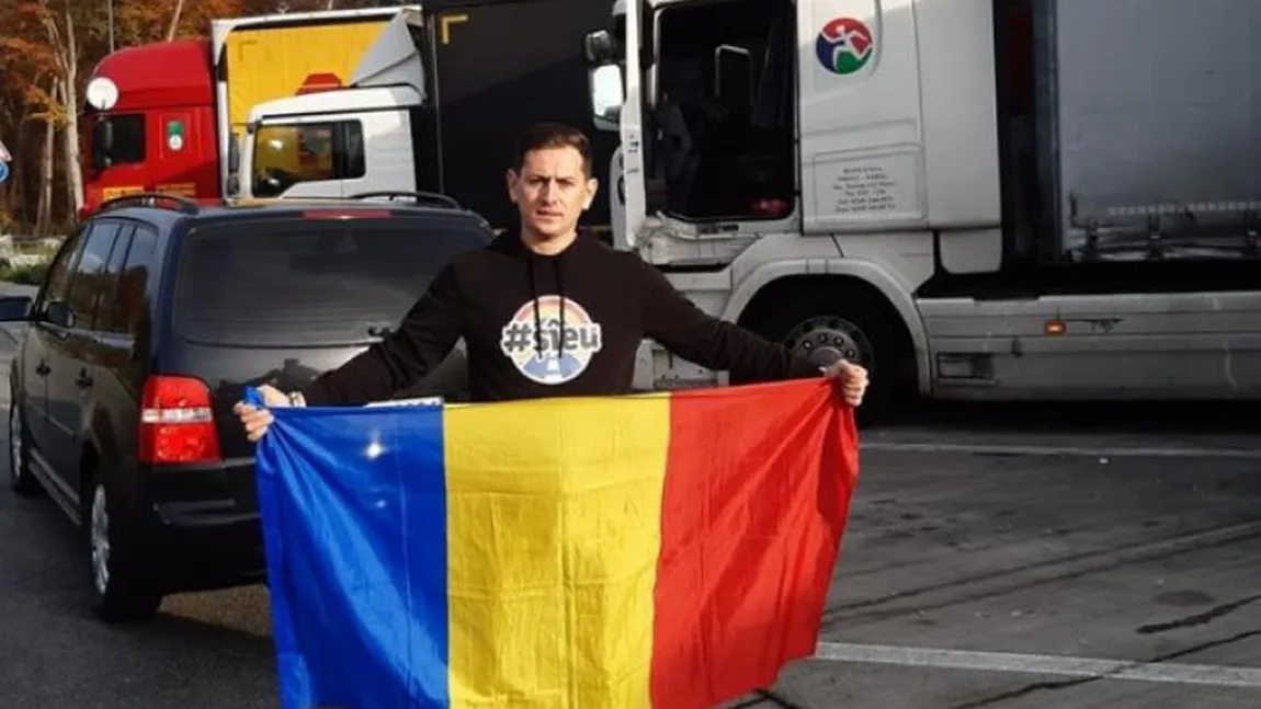 Gestul inedit al unui român din Germania. A condus la vot şoferii de TIR cu maşina lui personală