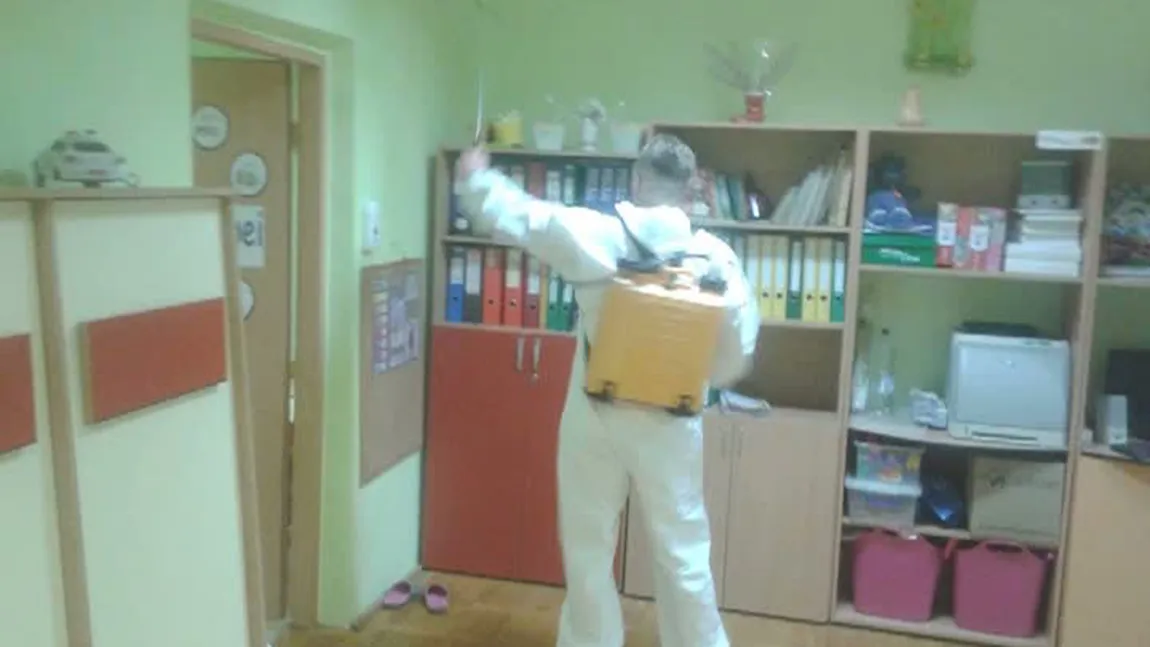 O grădiniţă din Timişoara, printre clienţii firmei de dezinsecţie care a intervenit şi la blocul în care au murit 3 persoane