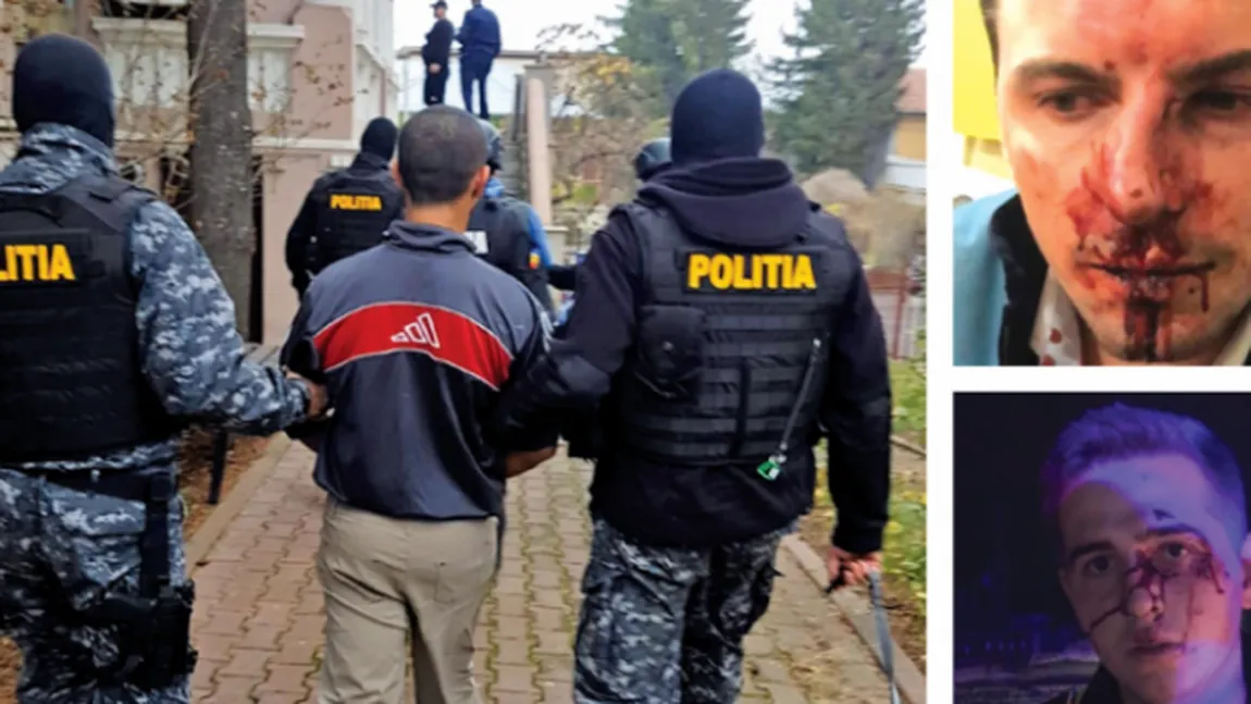 Primele imagini cu intervenţia politiştilor sechestraţi şi bătuţi de samsarii de porci în Vâlcea - VIDEO