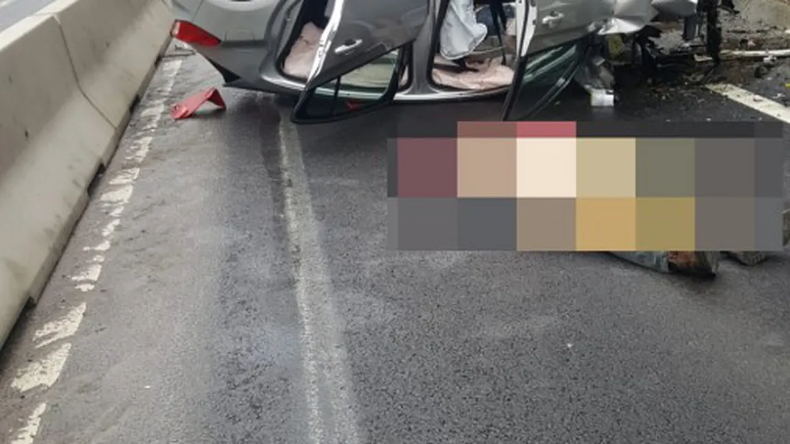 Accident cu şapte victime pe DN7. O persoană a murit