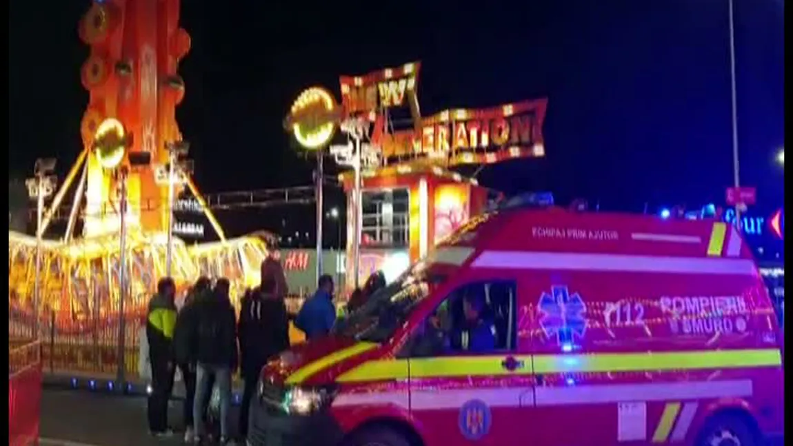 Momente de groază într-un parc de distracţii din Timişoara. O femeie a leşinat