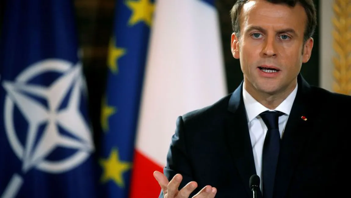Preşedintele Emmanuel Macron îşi întăreşte declaraţiile cu privire la 