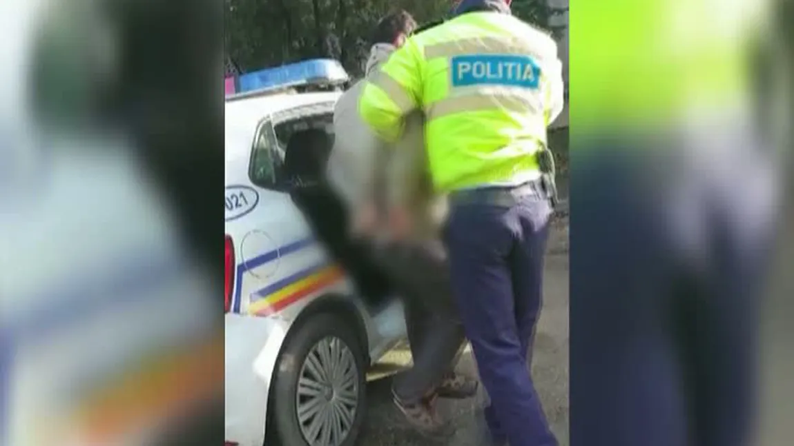Şofer beat, circ în maşina poliţiştilor în Bucureşti