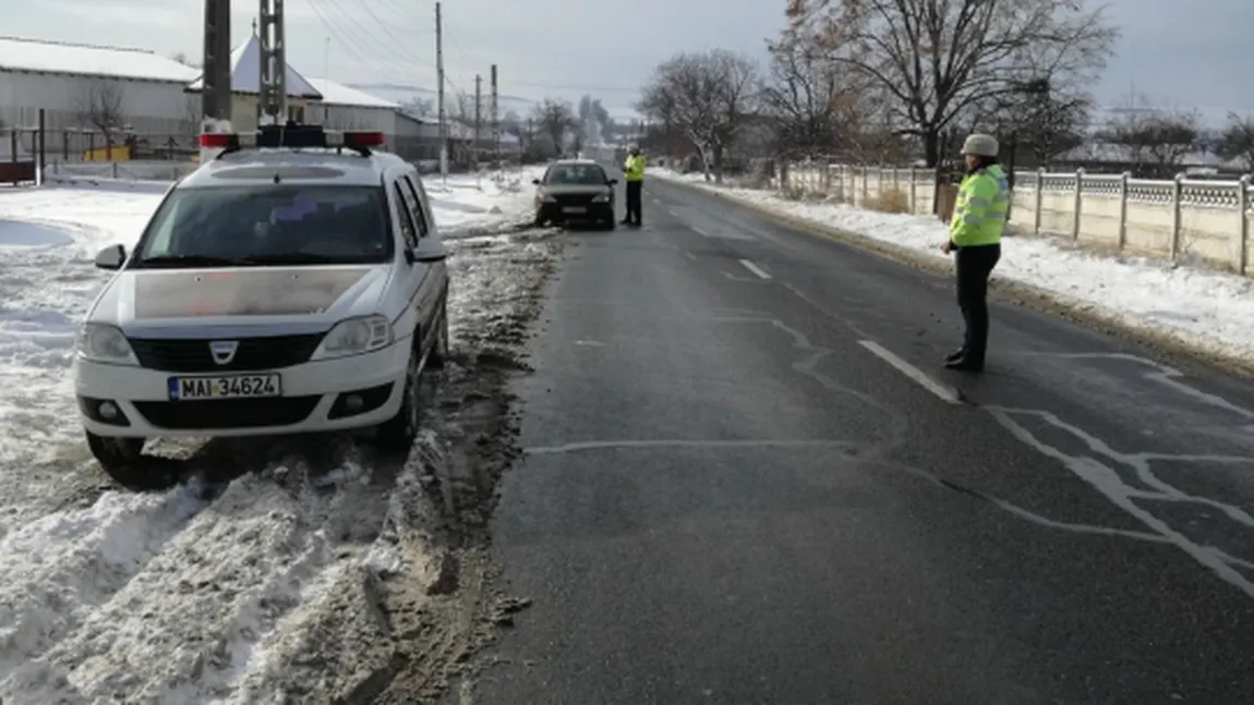 Atenţie, şoferi! Care sunt recomandările Poliţiei privind circulaţia în condiţii de iarnă