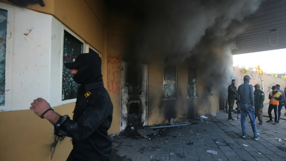 SUA cer Irakului protejarea unităţilor diplomatice. O rachetă a căzut pe cantina ambasadei chiar la ora mesei