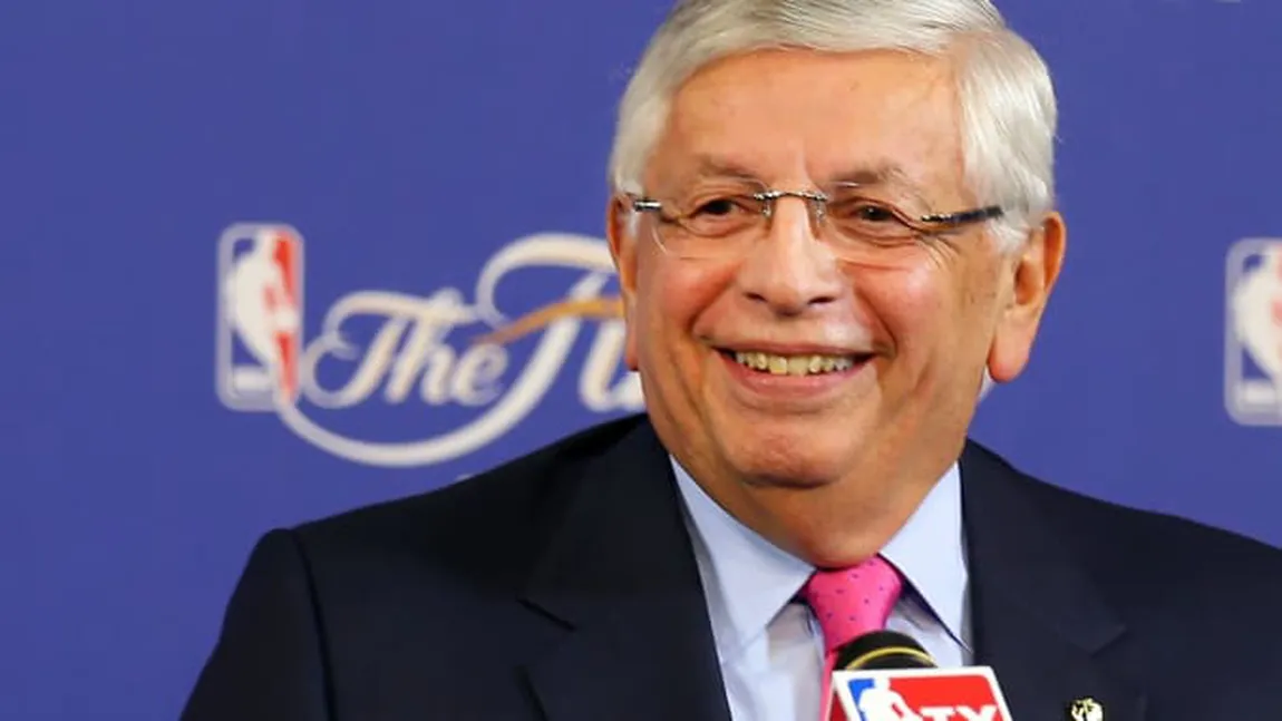 David Stern, fost preşedinte NBA timp de trei decenii, a murit