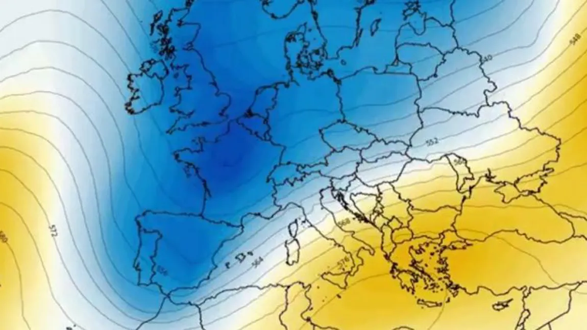 Val de aer tropical peste România. Anticiclonul Azoric va sta la baza vremii cu aspect primăvăratec