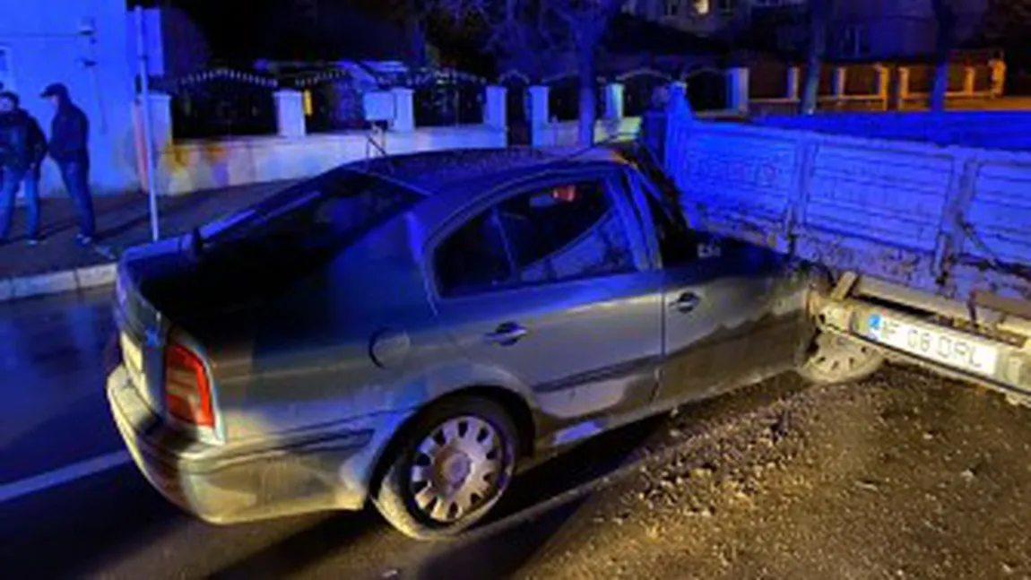 Accident grav provocat de un poliţist băut